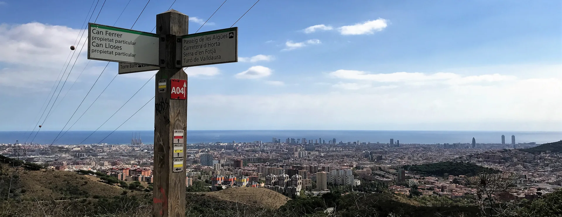 Señalización en espacios naturales